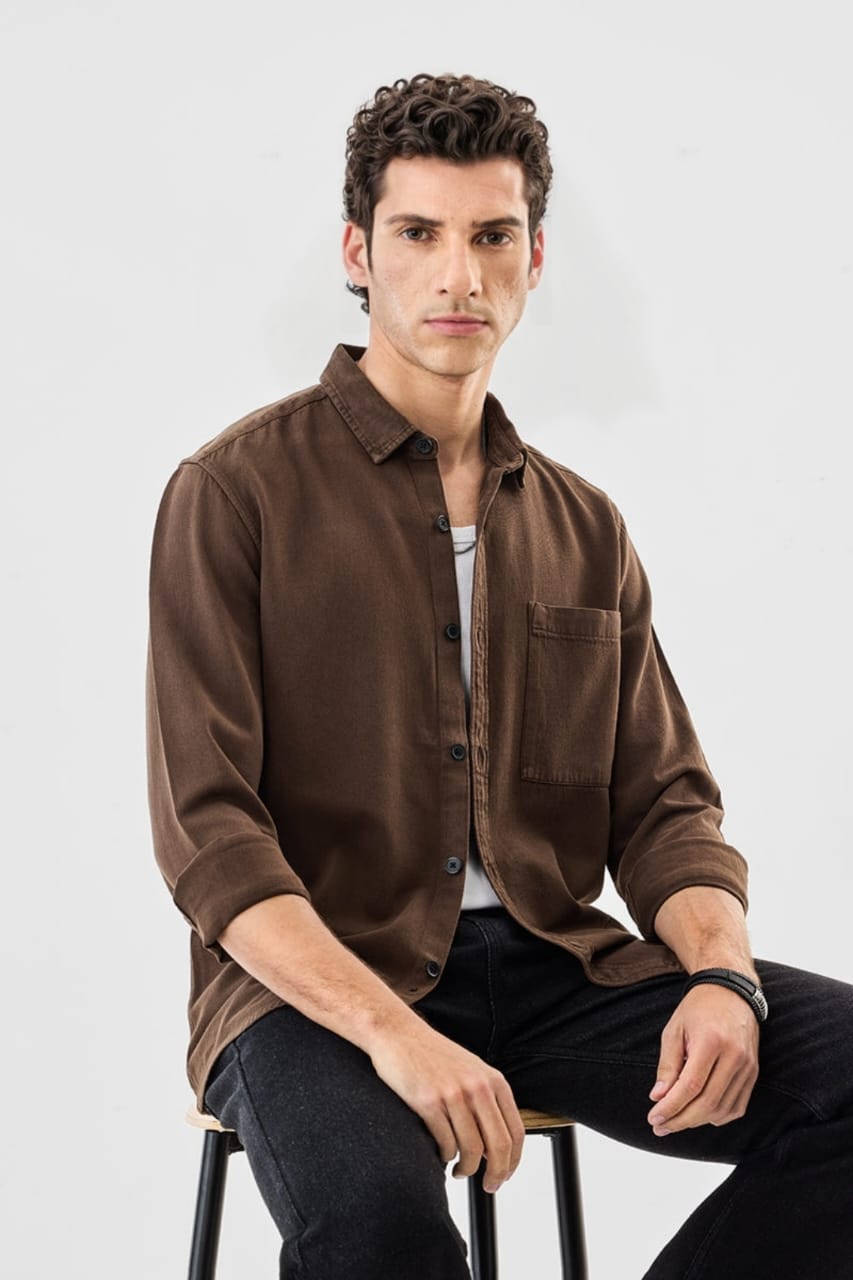broun shirt